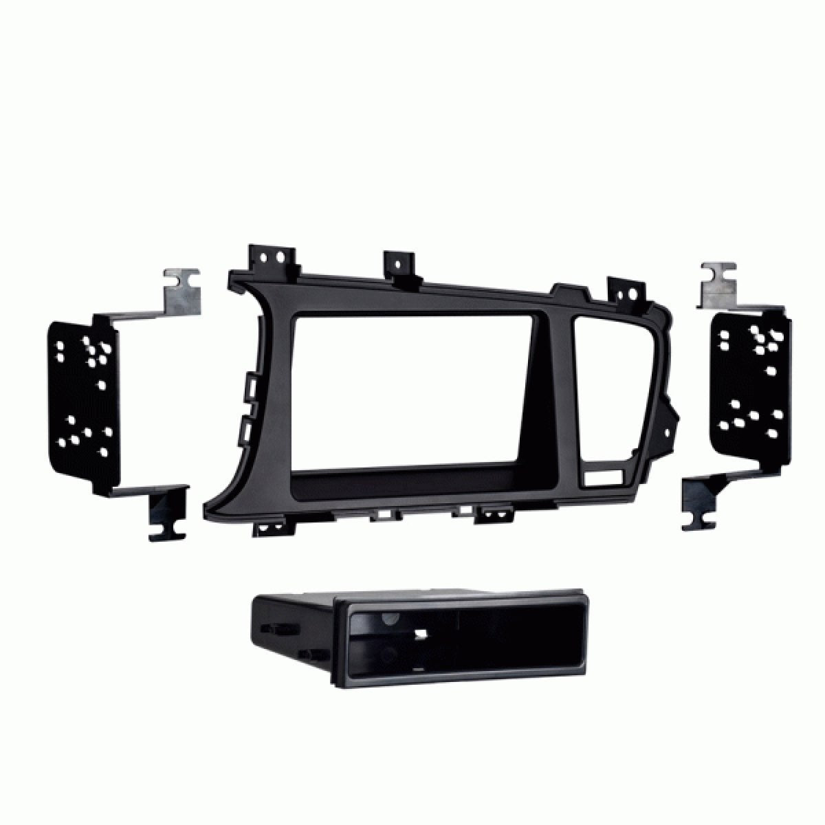 METRA 2011 -UP KIA OPTIMA SINGLE DIN KIT -FACIA BLACK (99-7345B)