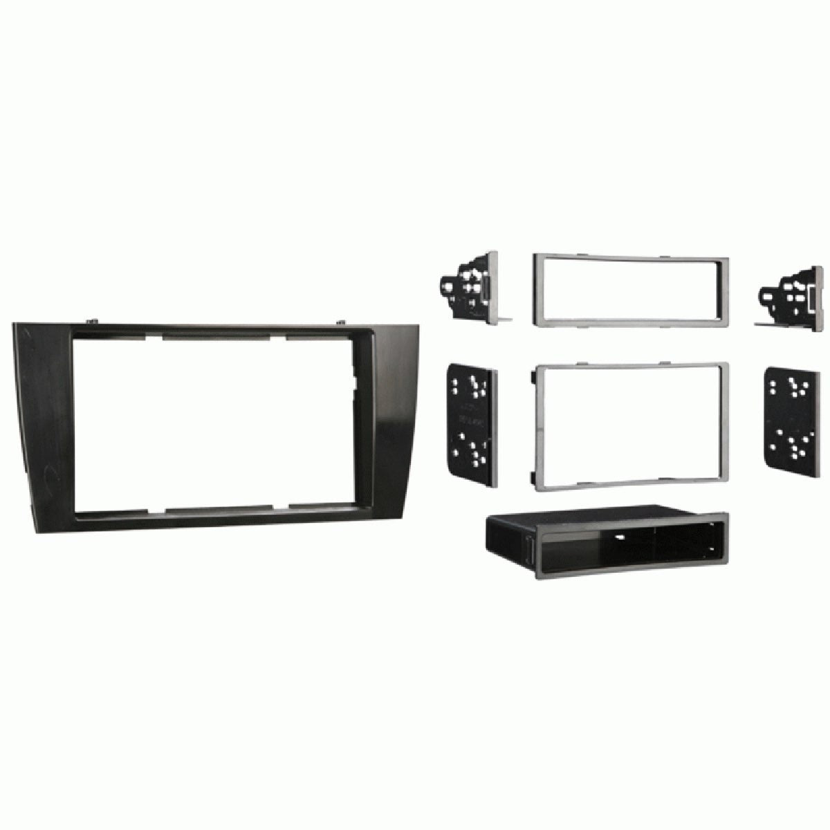 METRA JAGUAR X/S SERIES SDIN/DDIN IN BLACK (99-9501B)