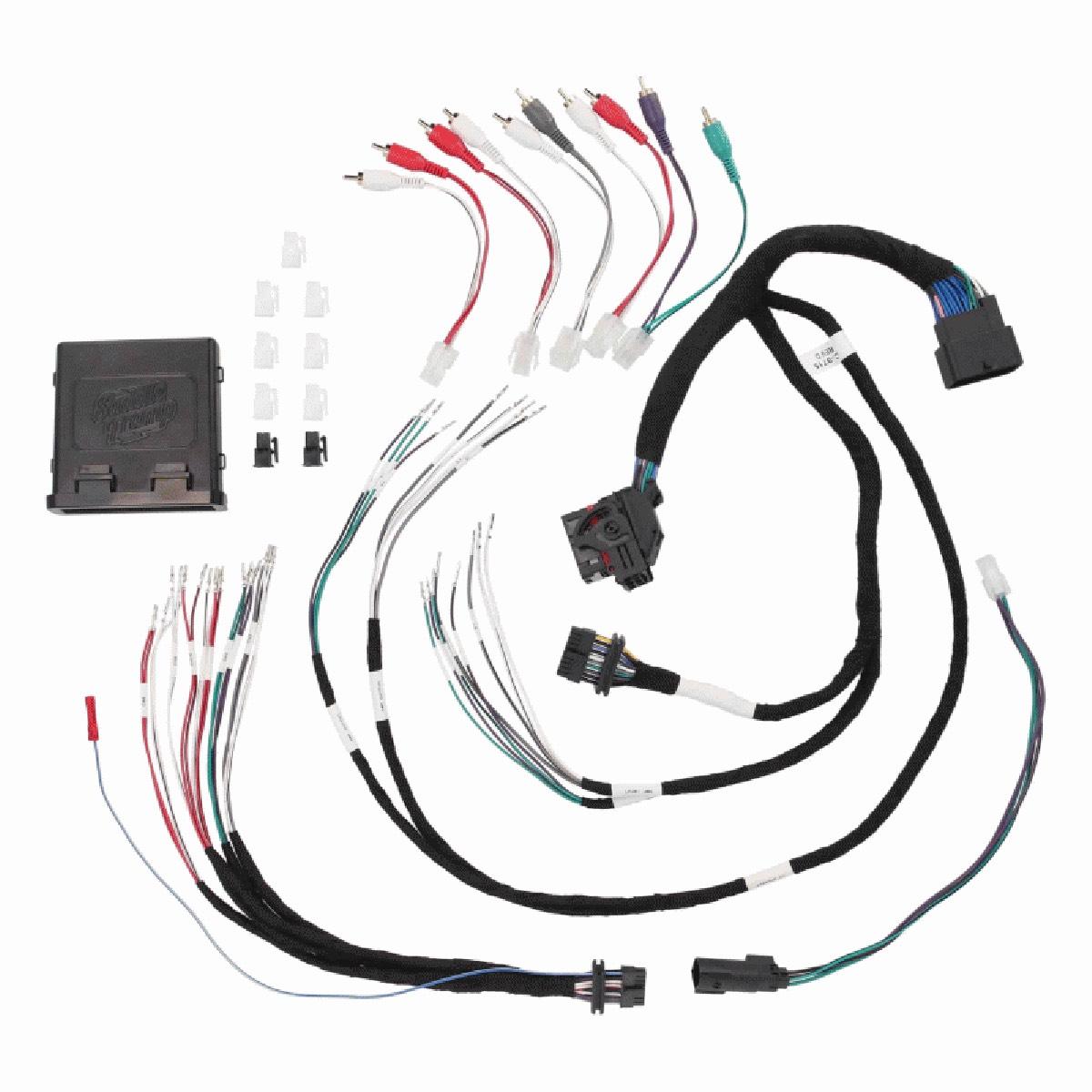 METRA HARLEY 10 CH OUTPUT DSP WITH REFLASH INTERFACE FOR 14-22 (BC-DSPX-HD2)