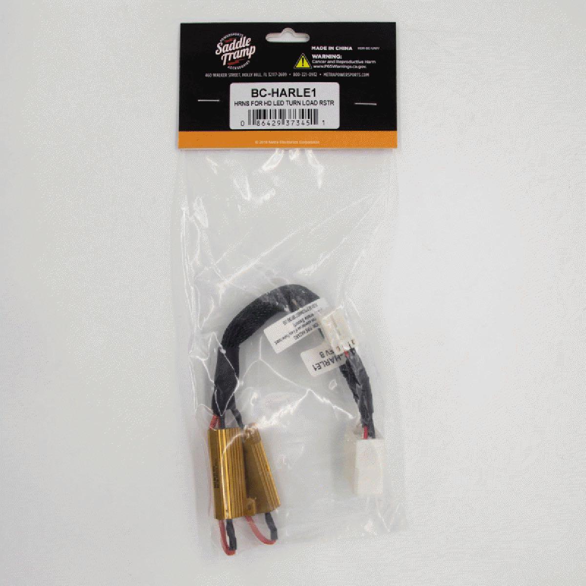 SADDLE TRAMP TURN SIGNAL LOAD EQUALIZER HARLEY DAVIDSON 97-13 (BC-HARLE1)
