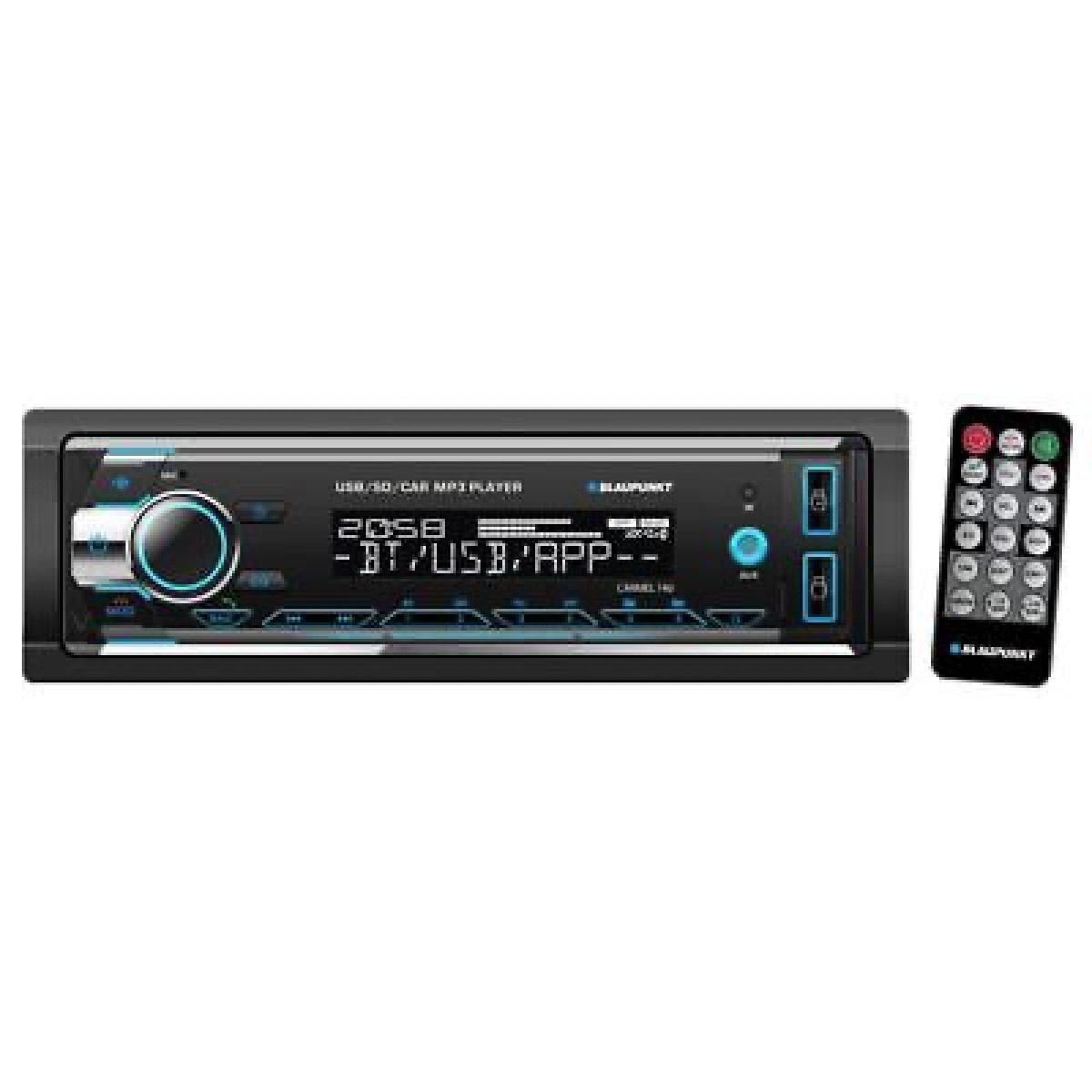 BLAUPUNKT SINGLE DIN MECHLESS WITH BLUETOOTH 3 SETS OF RCA (CARMEL140)