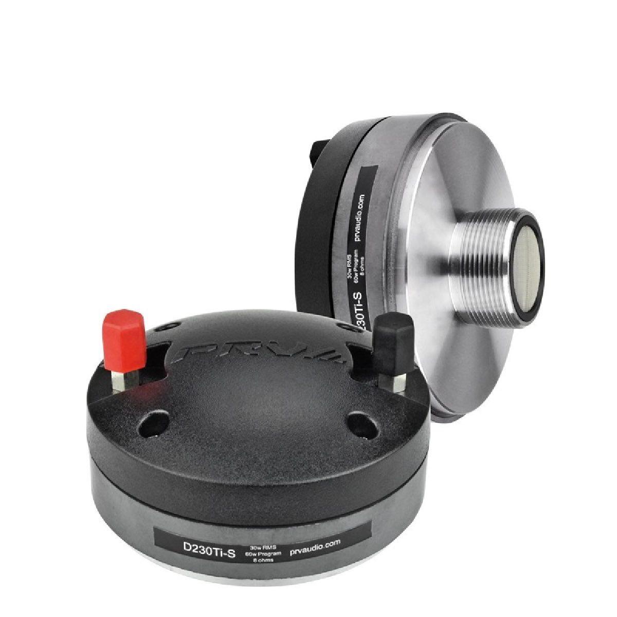 PRV AUDIO - 1" EXIT COMP. DRIVER - 60W PROGRAM POWER - 1.4" VC - SCREW ON (D230TI-S)