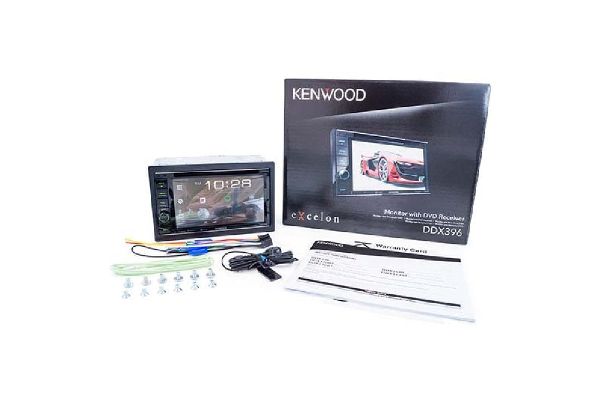 KENWOOD 6.2" DOUBLE DIN W/BLUE TOOTH & USB (DDX396)