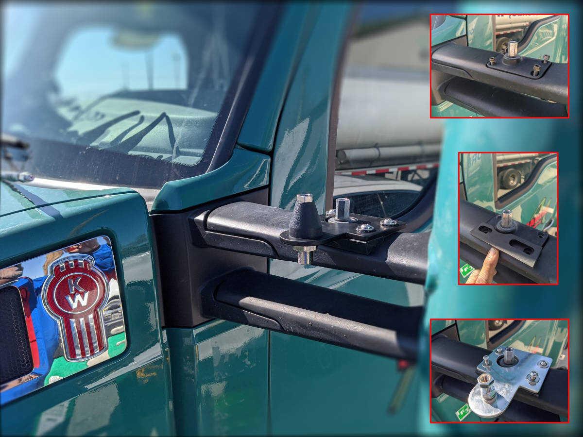 PROCOMM 2013+ KENWORTH T680 / T880 MOUNT WITH DX239 STUD (DRX-3682)