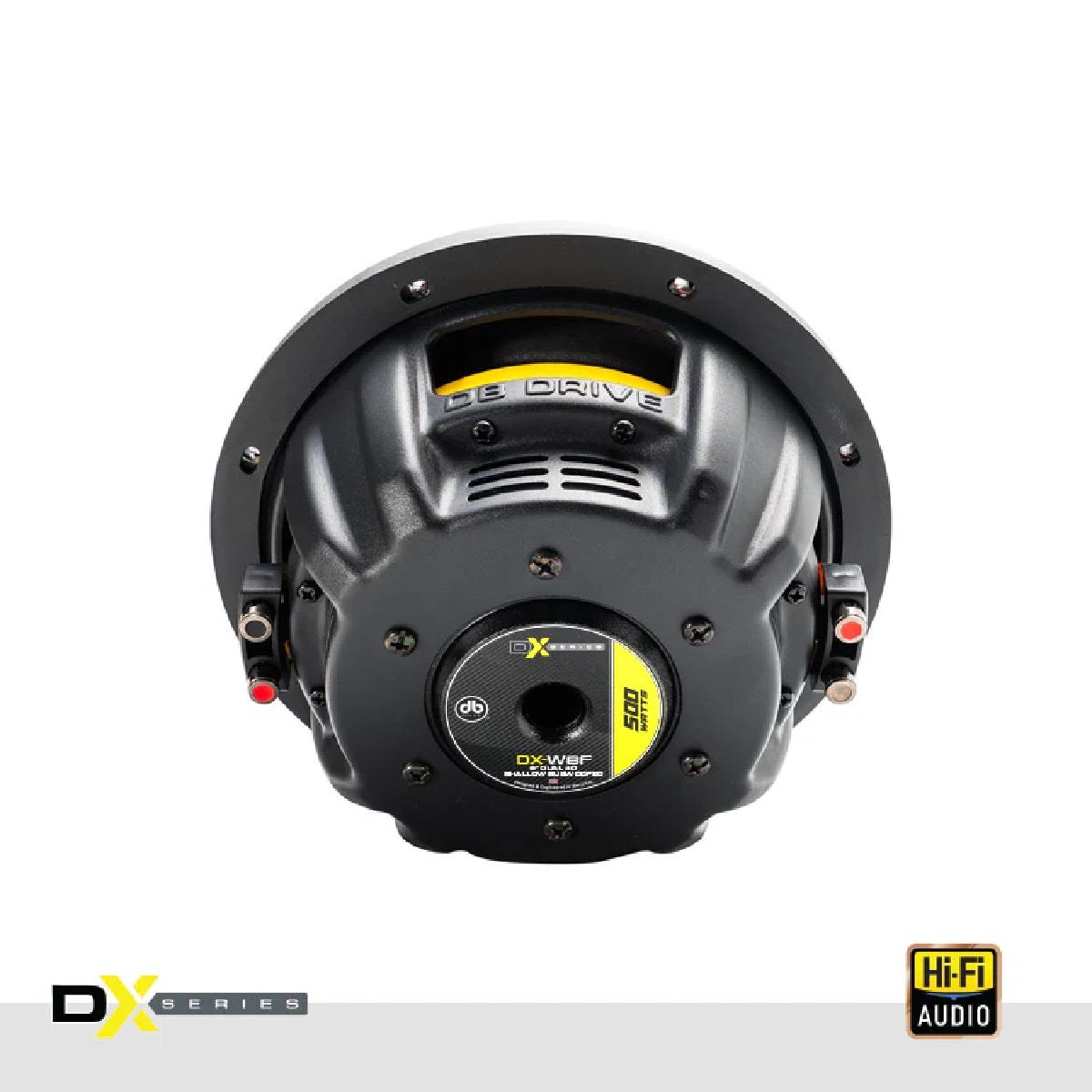 DB DRIVE DX 8" 500 WATT DVC 4 OHM SHALLOW SUBWOOFER (DX-W8F)