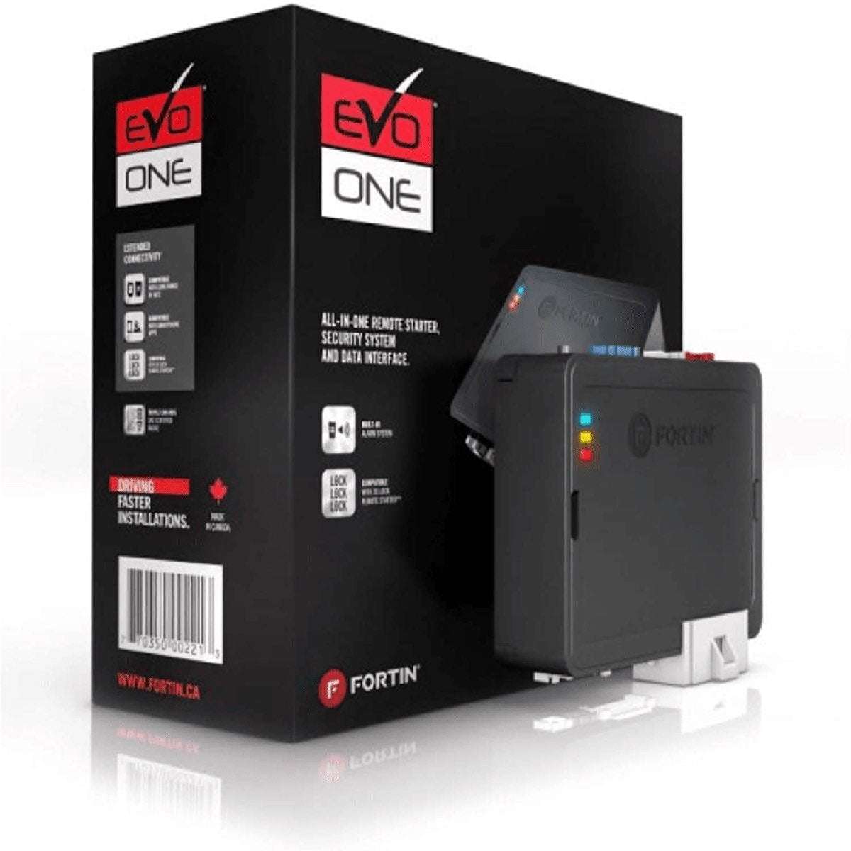 FORTIN ALL-IN-ONE REMOTE STARTER & DATA INTERFACE (EVOONE)