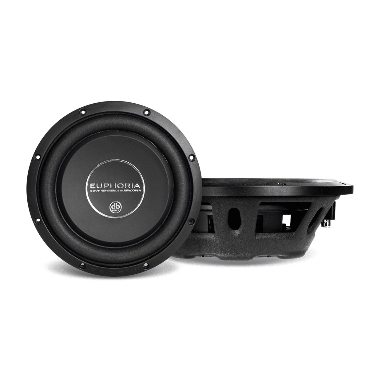 EUPHORIA 1000 WATT 12" SLIM DVC 4 OHM SUBWOOFER (EW712F)