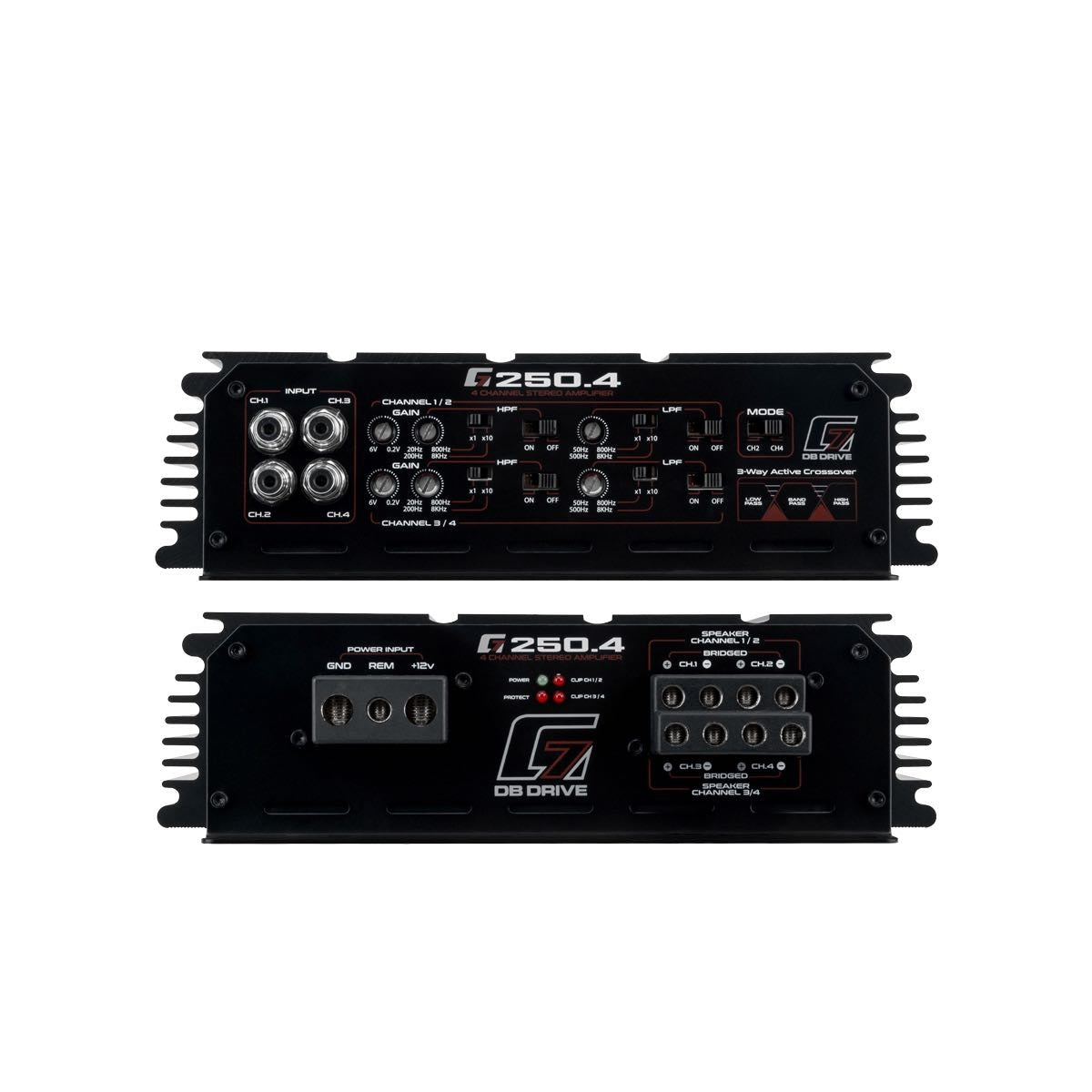DB DRIVE G7 2000 WATT 4 CHANNEL AMPLIFIER (G7 250.4)