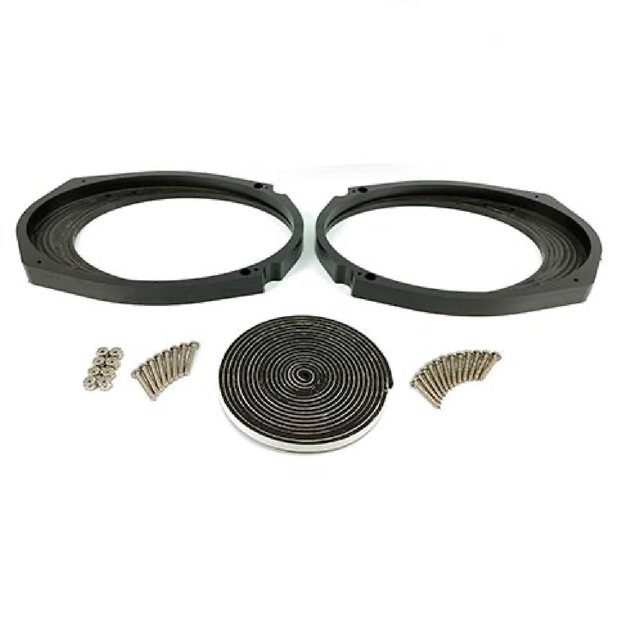 AMERICAN HARD BAG 13 AND EARLIER 5X7 TO 6X9 ADAPTERS FOR FACTORY SPEAKER LIDS (IP-13-5x7-6x9)