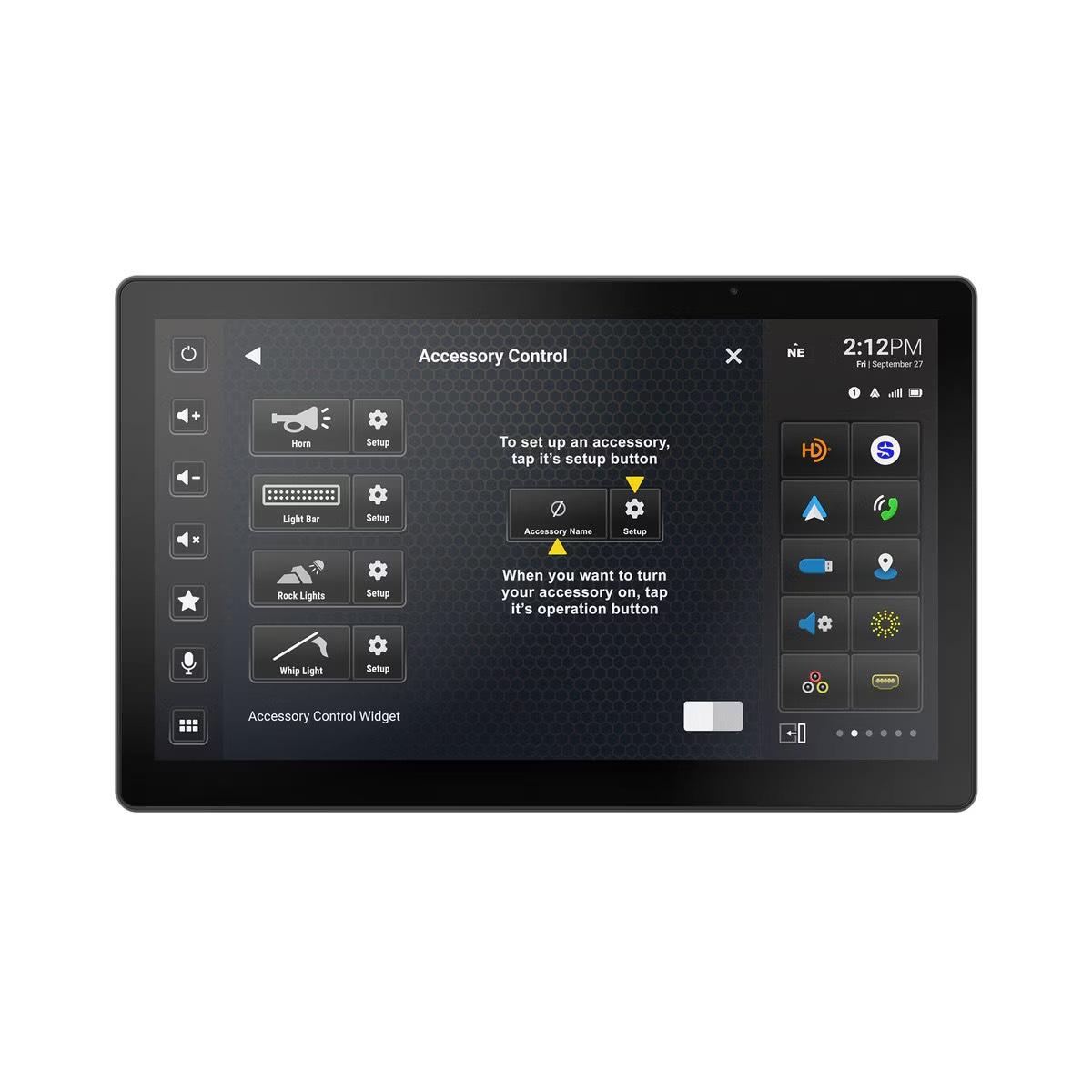 STINGER 12.8" WITH WIRELESS APPLE CARPLAY & ANDROID AUTO & ROTATING SCREEN (IX212)