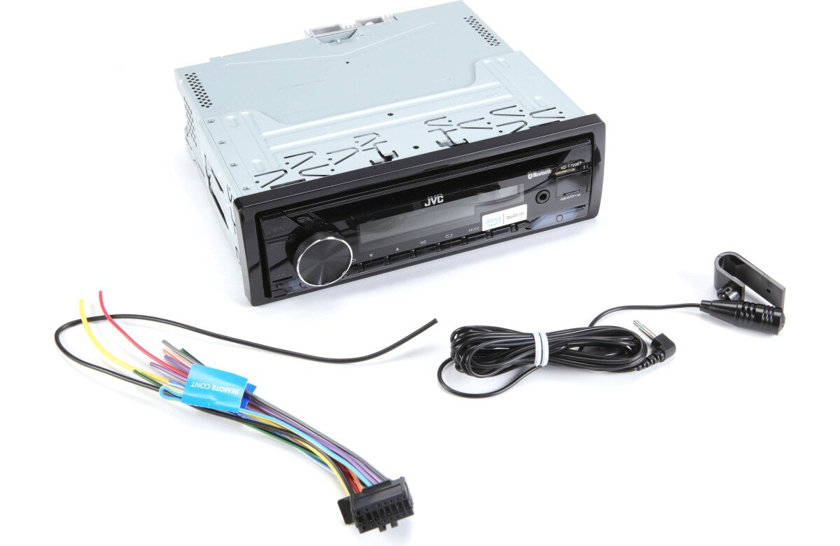 JVC AM/FM/CD RECEIVER WITH BLUETOOTH (KD-T720BT)