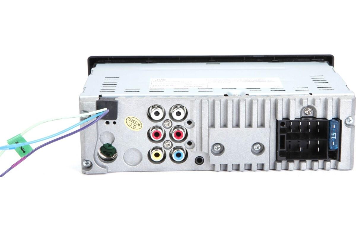 JVC SINGLE DIN MECHLESS POWER SPORTS AM/FM 3" COLOR SCREEN BLUETOOTH (KD-X560BT)