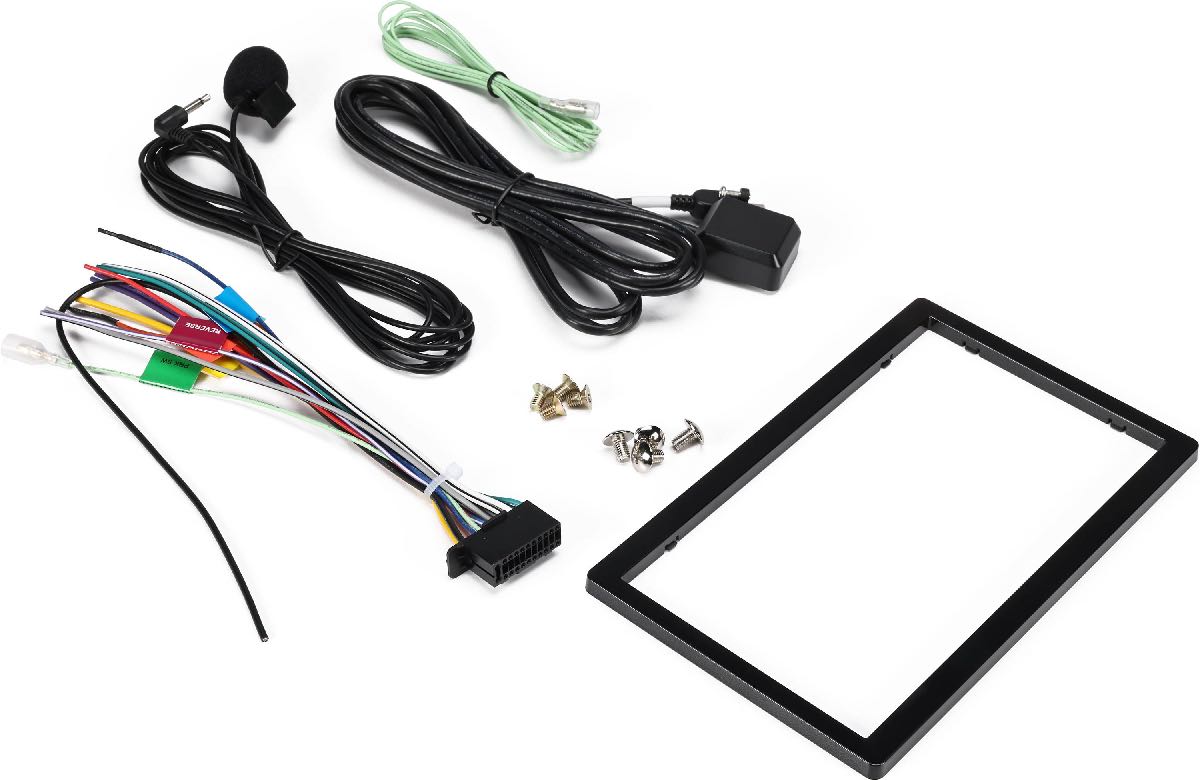 JVC 6.8" DOUBLE DIN MEDIA RECEIVER WIRELESS APPLE CARPLAY & ANDROID AUTO (KW-M695BW)