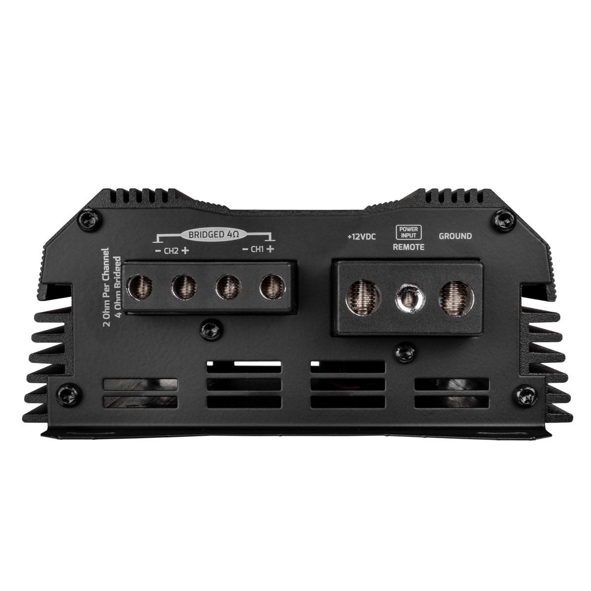 PRV AUDIO - ULTRA COMPACT 2 CHANNEL 1200 WATT 2 OHM STABLE AMP MDX1200.2 2OHM