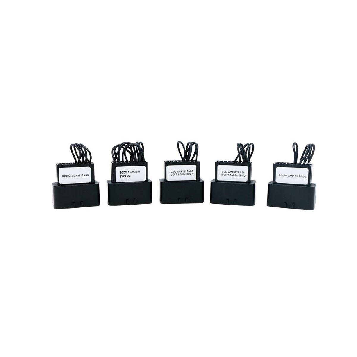 DIAMOND AUDIO MOTOR-SPORT HARLEY CVO BYPASS PLUGS - 1/2/3/4/5 FUNCTIONS, 5-PACK KIT(MSBYLPG)
