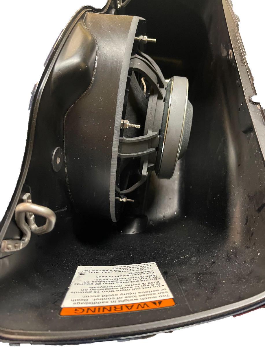 NAGY RINGS HARLEY SUBWOOFER OR MIDBASS ADAPTER RINGS PAIR 98-CURRENT NOW WITH PANEL BOND (NAGY10I)