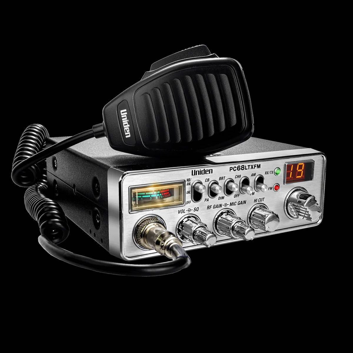 UNIDEN 40 CHANNEL CB RADIO (PC68LTXFM) - image 1