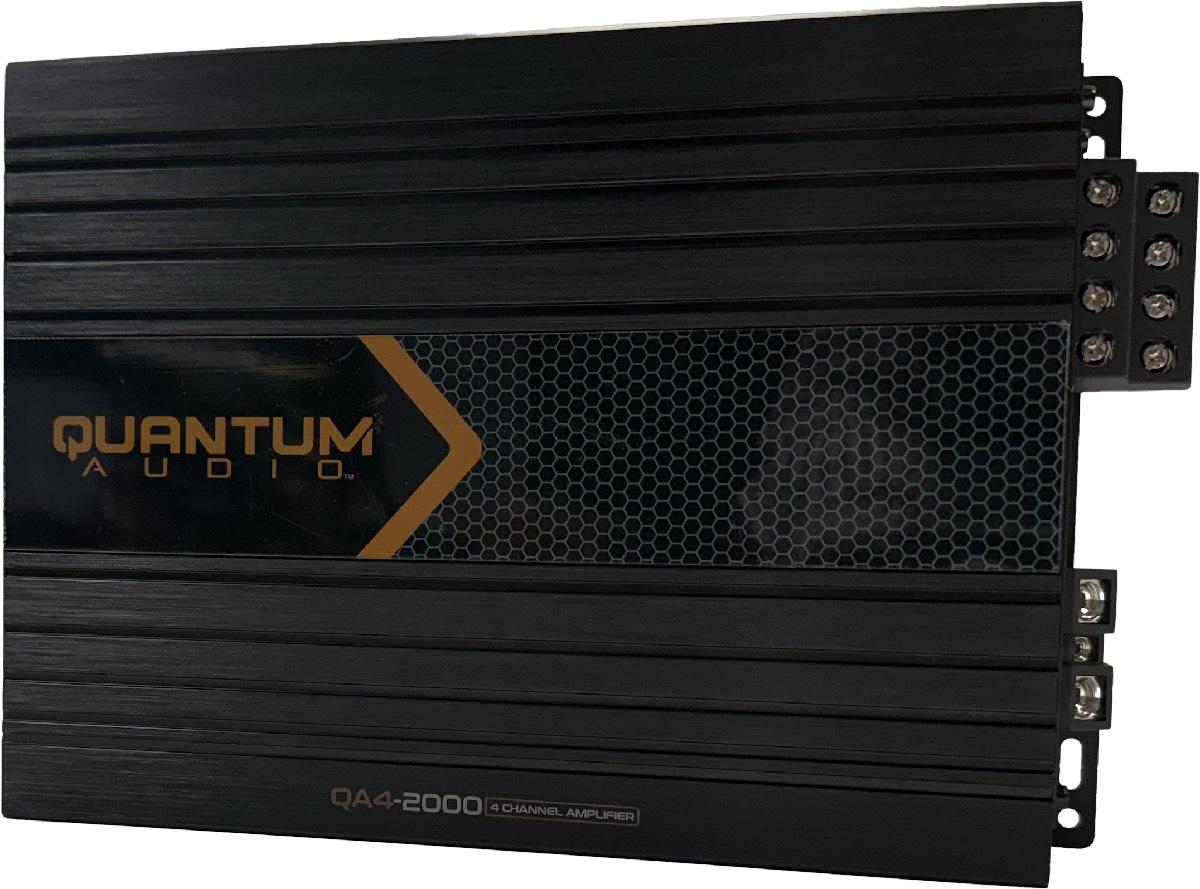 QUANTUM AUDIO 1000 WATT 4 CHANNEL AMPLIFIER (QA4-2000)