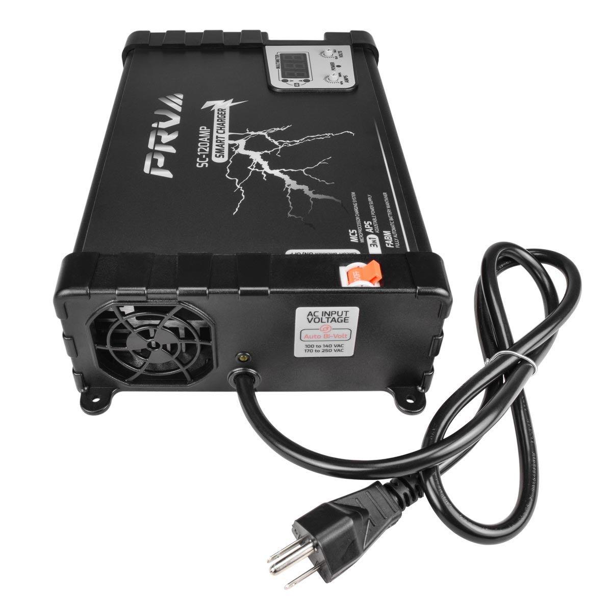 PRV AUDIO 120 AMP POWER SUPPLY & SMART CHARGER (SC-120AMP)