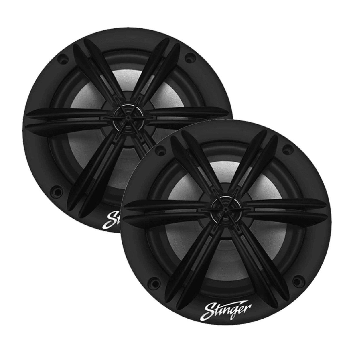 STINGER 6.5" MARINE SPEAKER BLACK (SEA65B)
