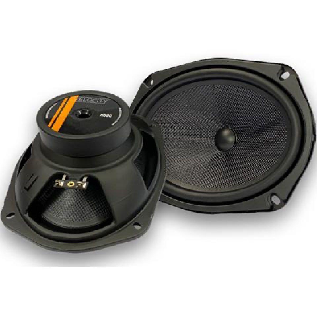 VELOCITY OVERDRIVE 2014+ HARLEY 6X9 HORN COMPONENT KIT 5X7 SPEAKER LIDS WITH LID LOCK ADAPTER (SPK-14-5X7-OVERDRIVE-L)