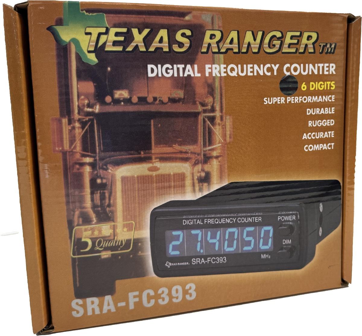 RANGER 6 DIGIT WHITE LED FREQUENCY COUNTER FACTORY REPAIR WARRANTY ONLY (SRA-FC393)