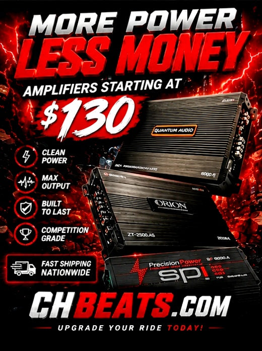 QUANTUM AUDIO 6000 WATT MONO BLOCK AMPLIFIER