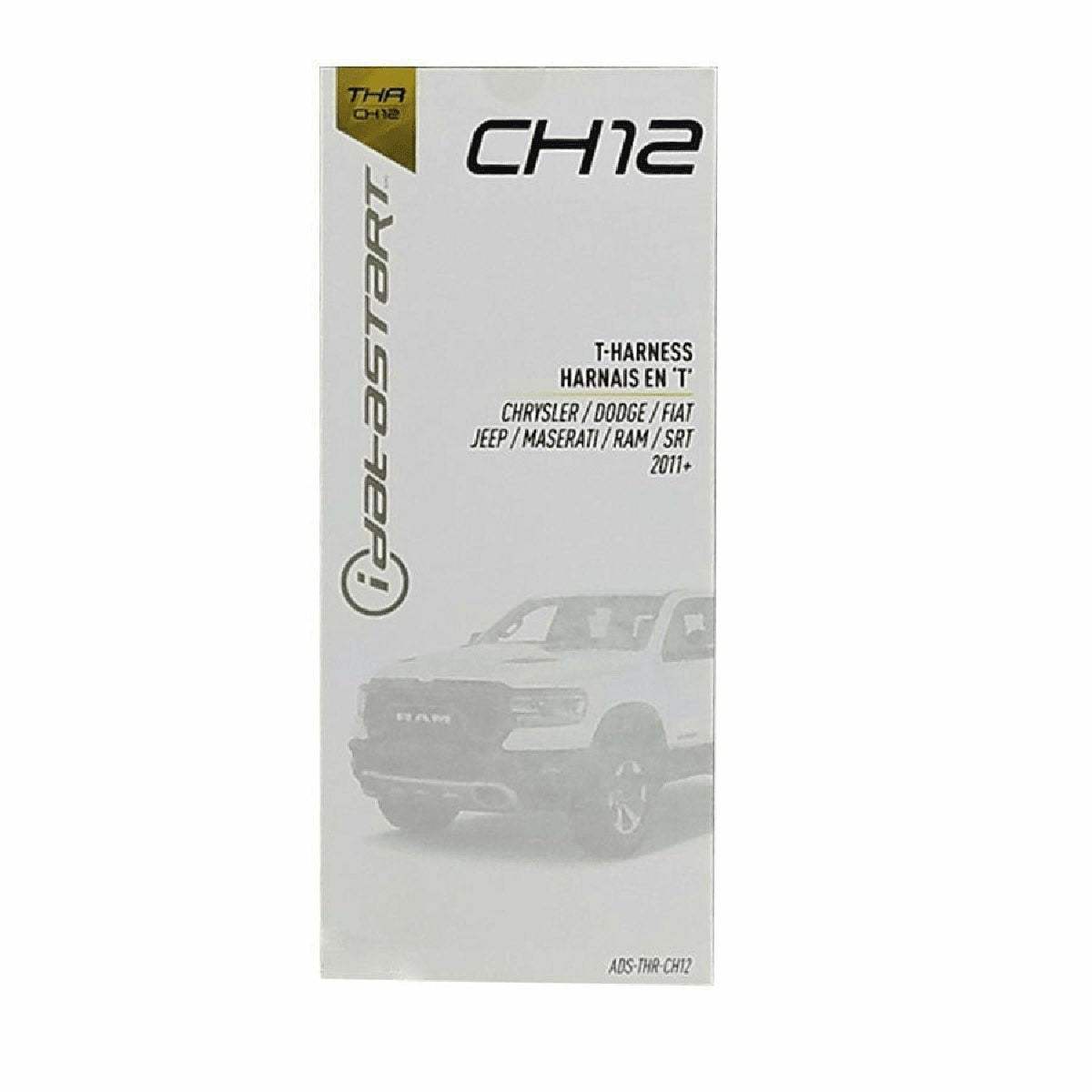 IDATALINK CHRYSLER, DODGE, JEEP SELECT MODELS 2011 AND UP (THRCH12)