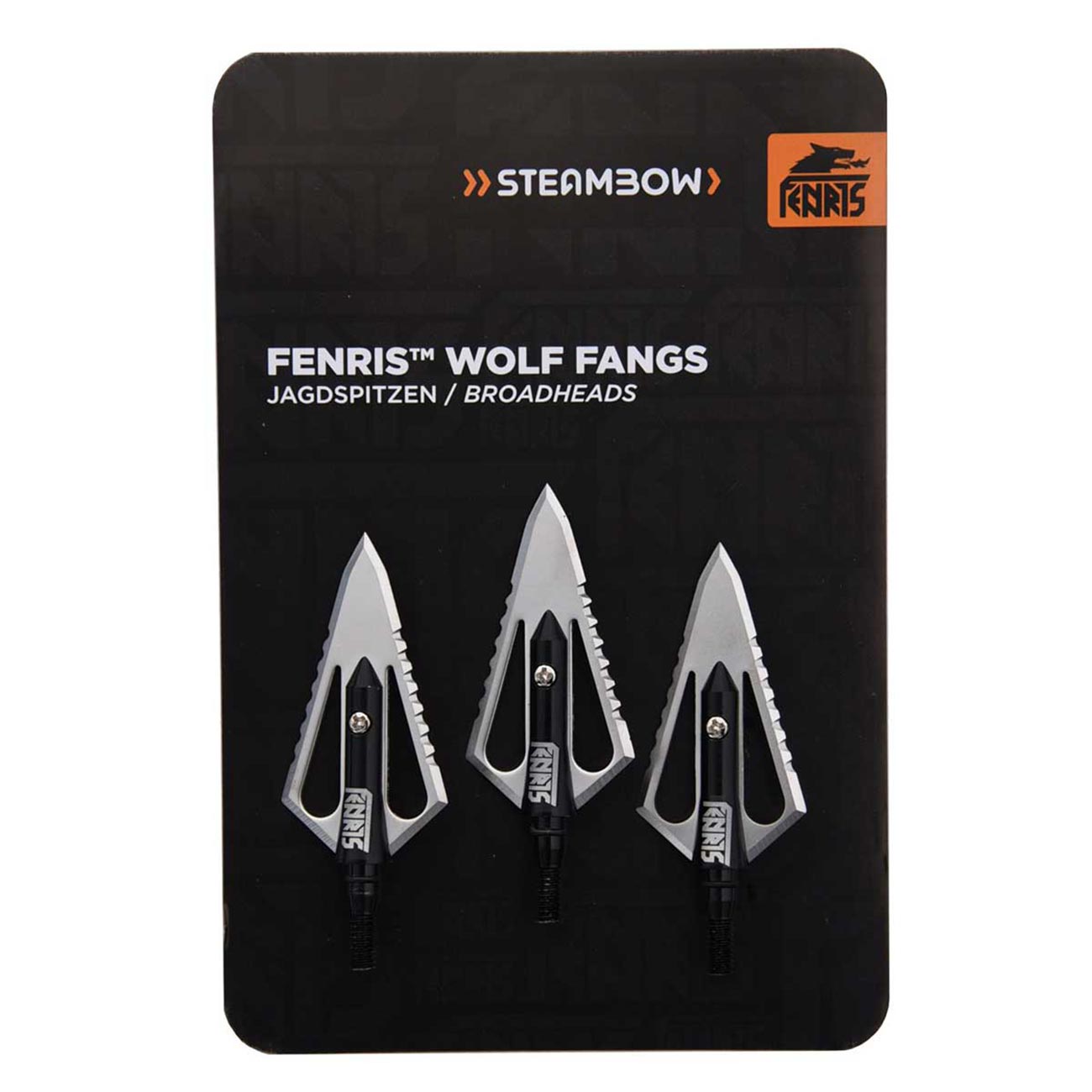 9120092210666 Steambow Fenris Broadheads Wolf Fangs Set Of 3 Pcs