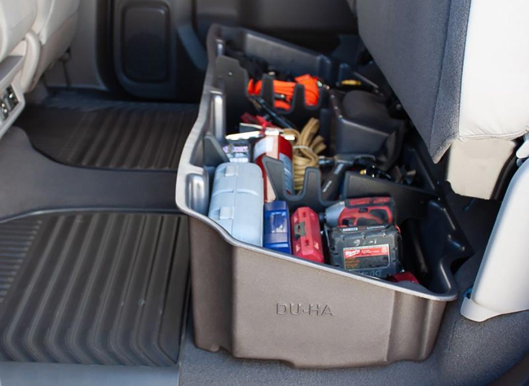 Du-ha Under Seat Storage For '19-'22 Chevrolet/gmc Silverado/sierra Light Duty Crew Cab & '20-22