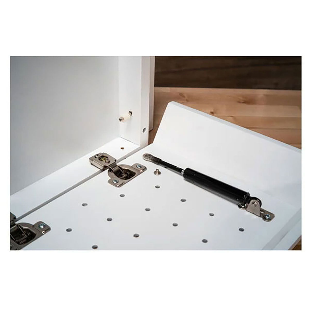 Lockdown In-plain-sight Shelf - White