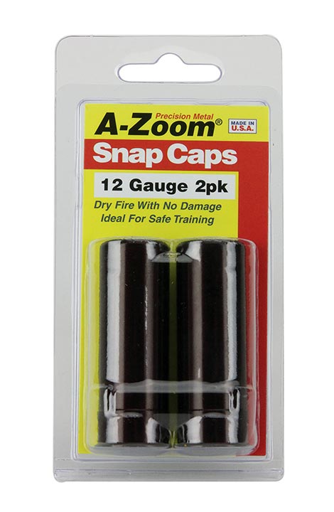 A-zoom 12 Gauge Snap Cap 2pk
