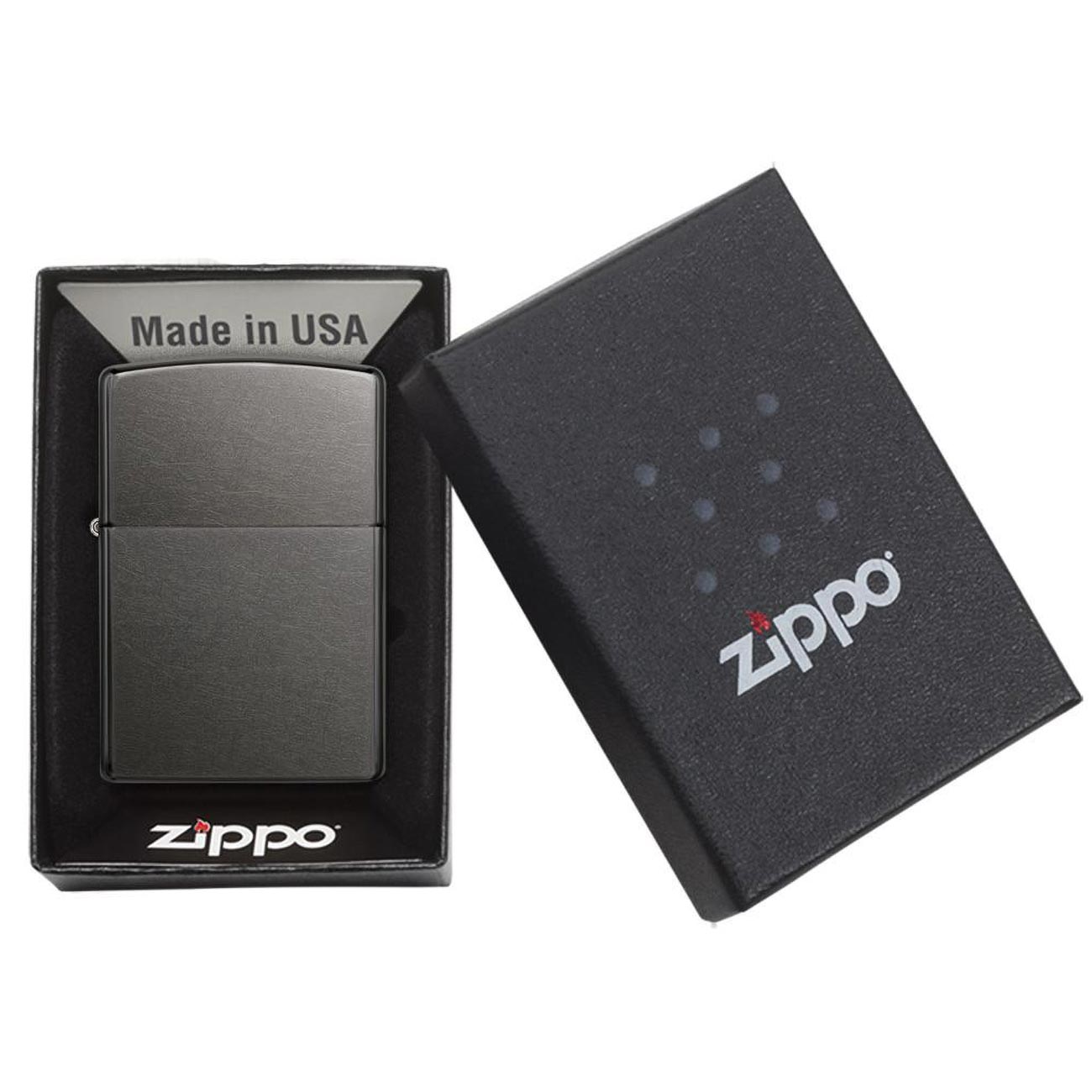 Zippo Windproof Lighter Gray Dusk Regular Lighter