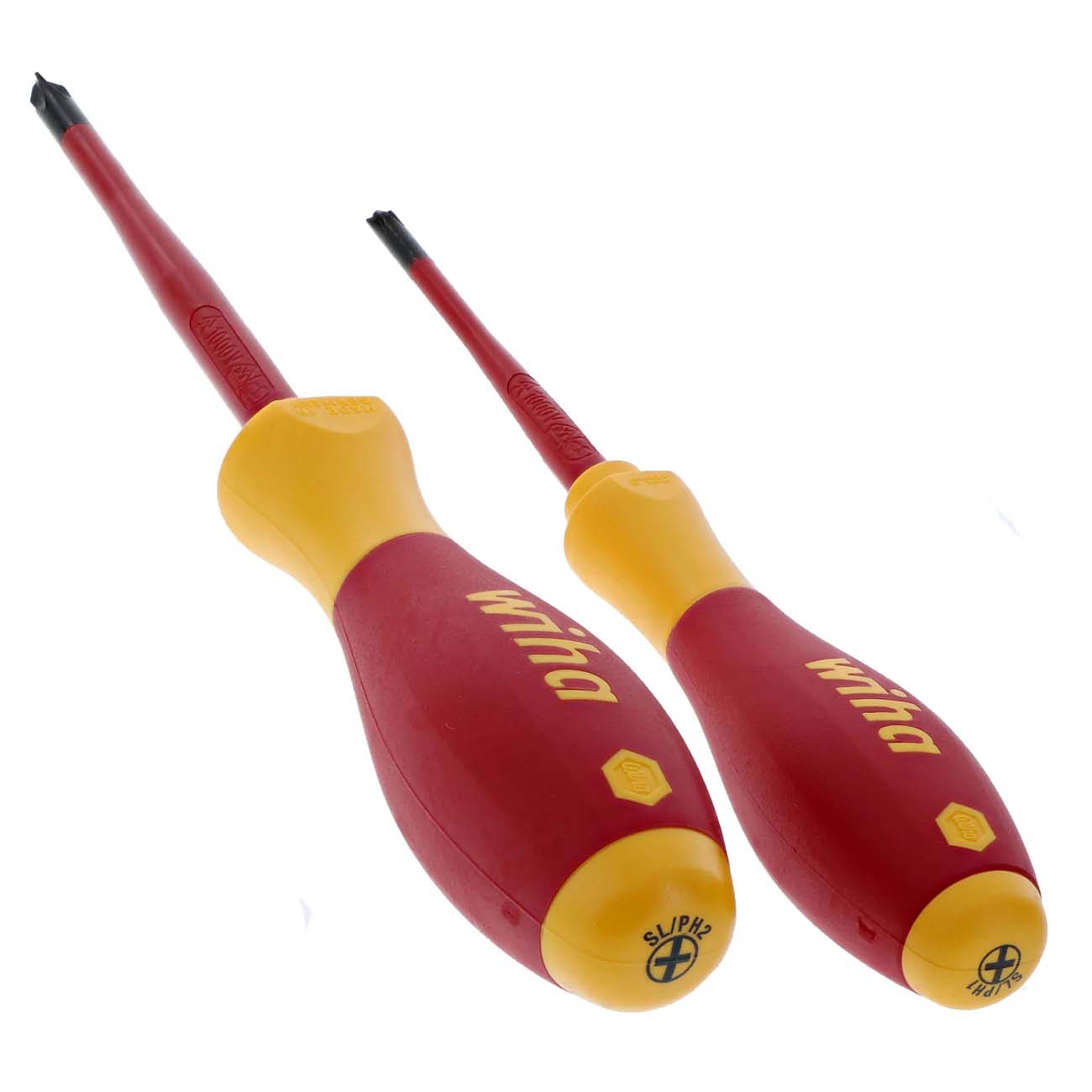 Wiha Insulated Terminal Block Xeno Screwdriver Set (2 Pice Set)