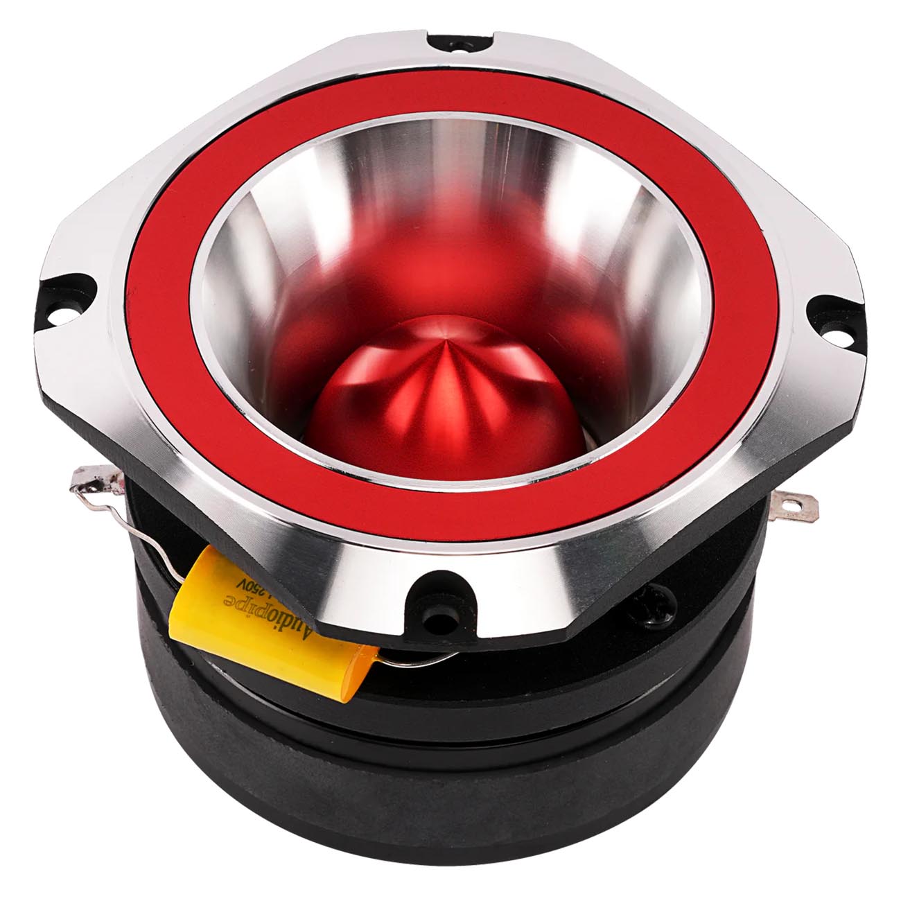 Audiopipe Eye Candy Red 600 Watts Max Heavy Duty Super Tweeter - Sold Each