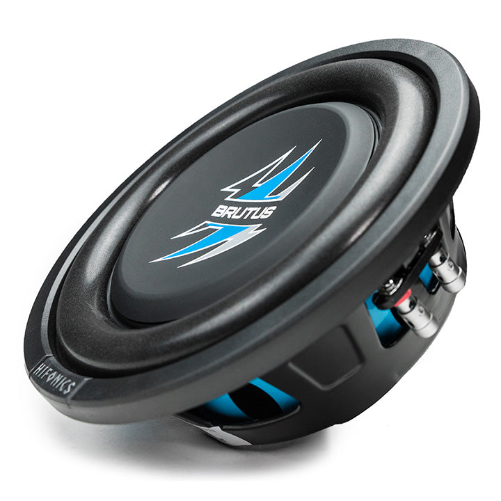 Hifonics 8" Brutus Series Shallow Subwoofer 400w Max 4 Ohm Dvc
