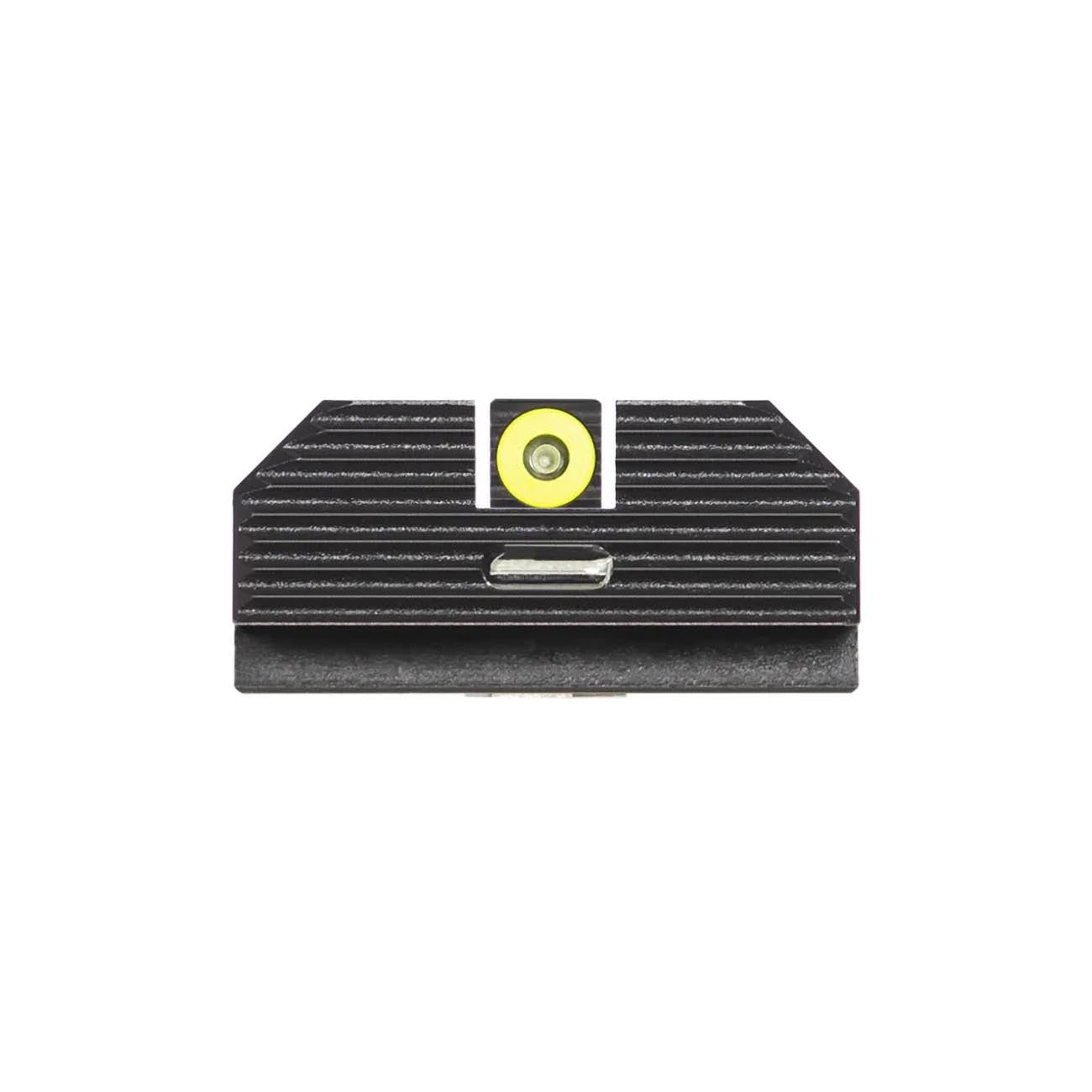 Night Fision Night Sight Set For Glock 42/43/43x/43x Mos Yellow Front Ring/rear Green Bar