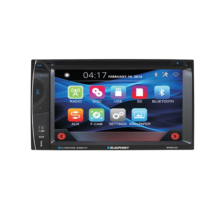 Blaupunkt D.din 6.2" Touchscreen Am/fm/dvd