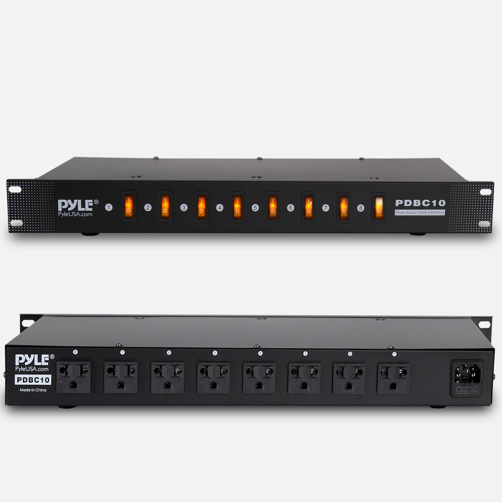 Pyle Rack Mount Power Distribution