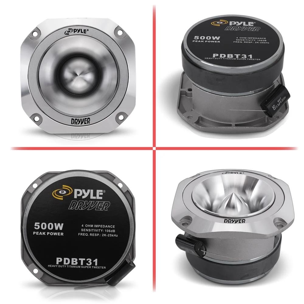 Pyle Bullet Tweeter (sold Each) 500w Max