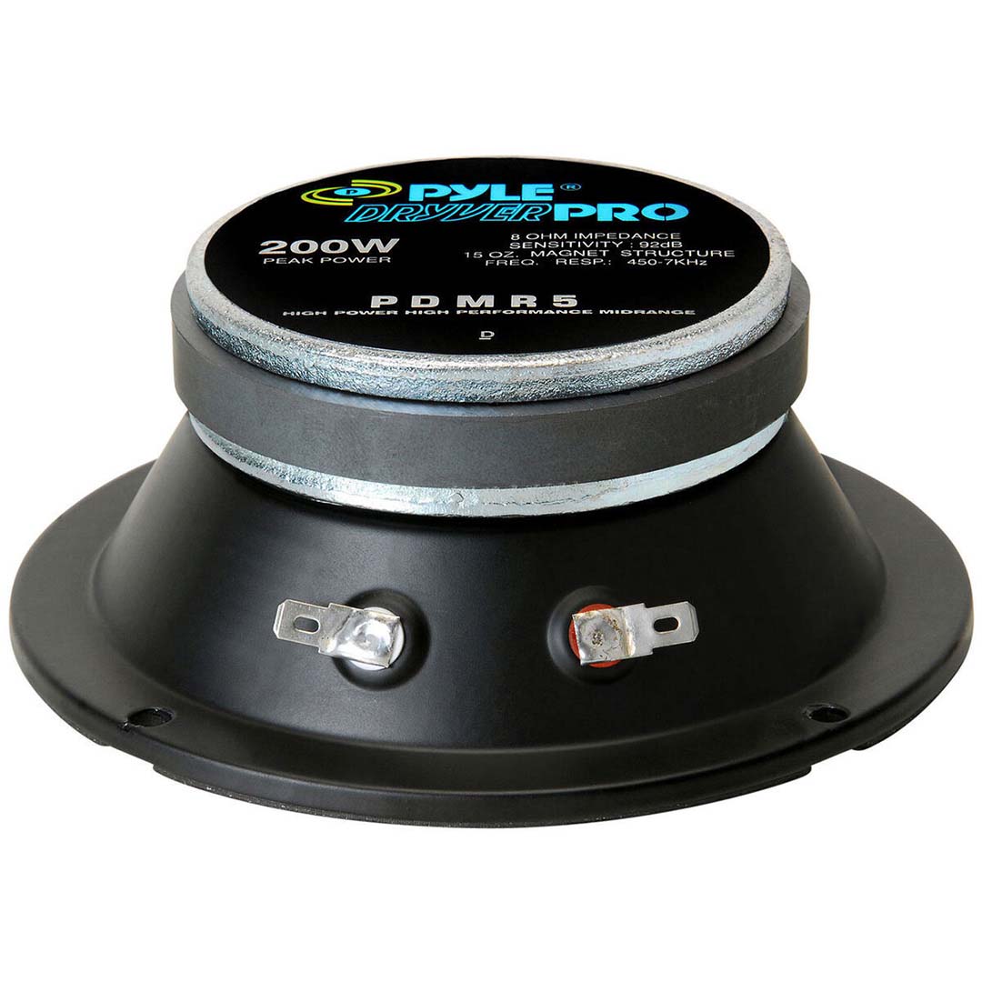 Pyle Drivemidrange Driver(sold Each) 5" 8 Ohm