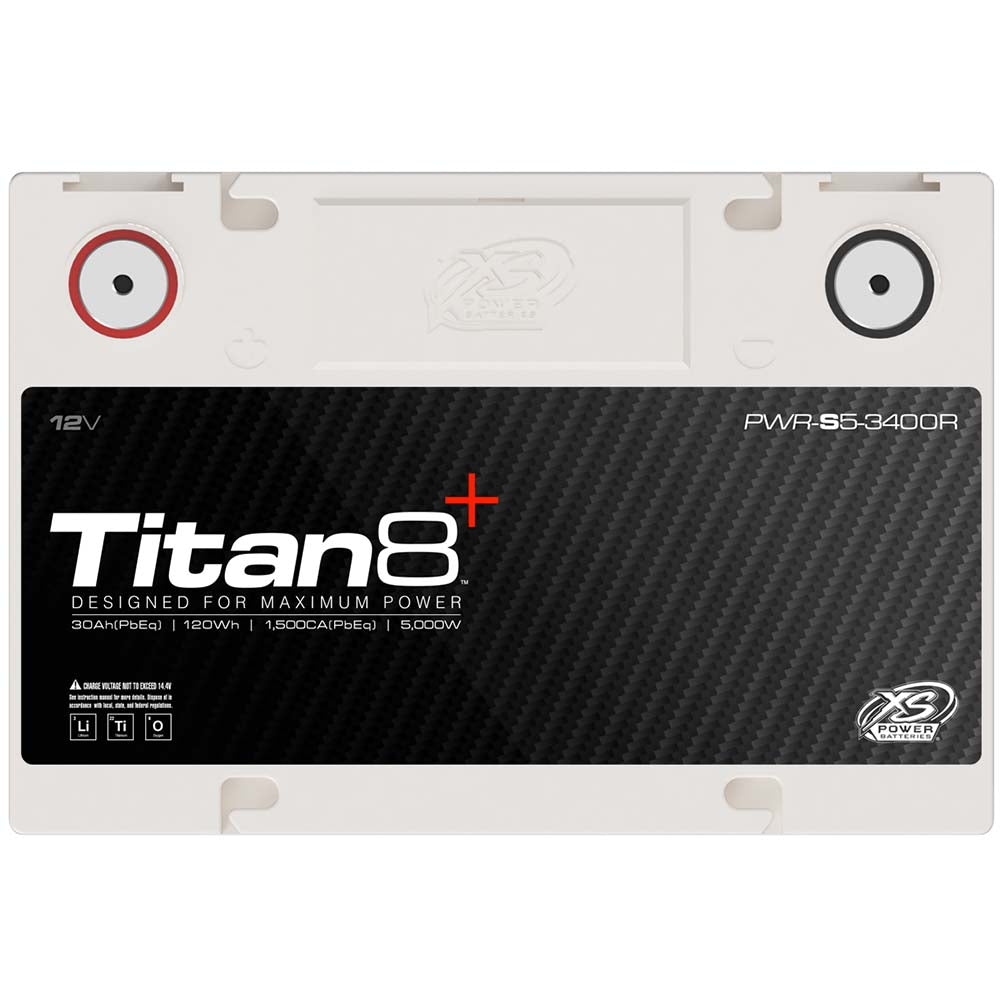 Xs Power Titan 8 Lithium Battery 30ah 1500 Ca 5000 W