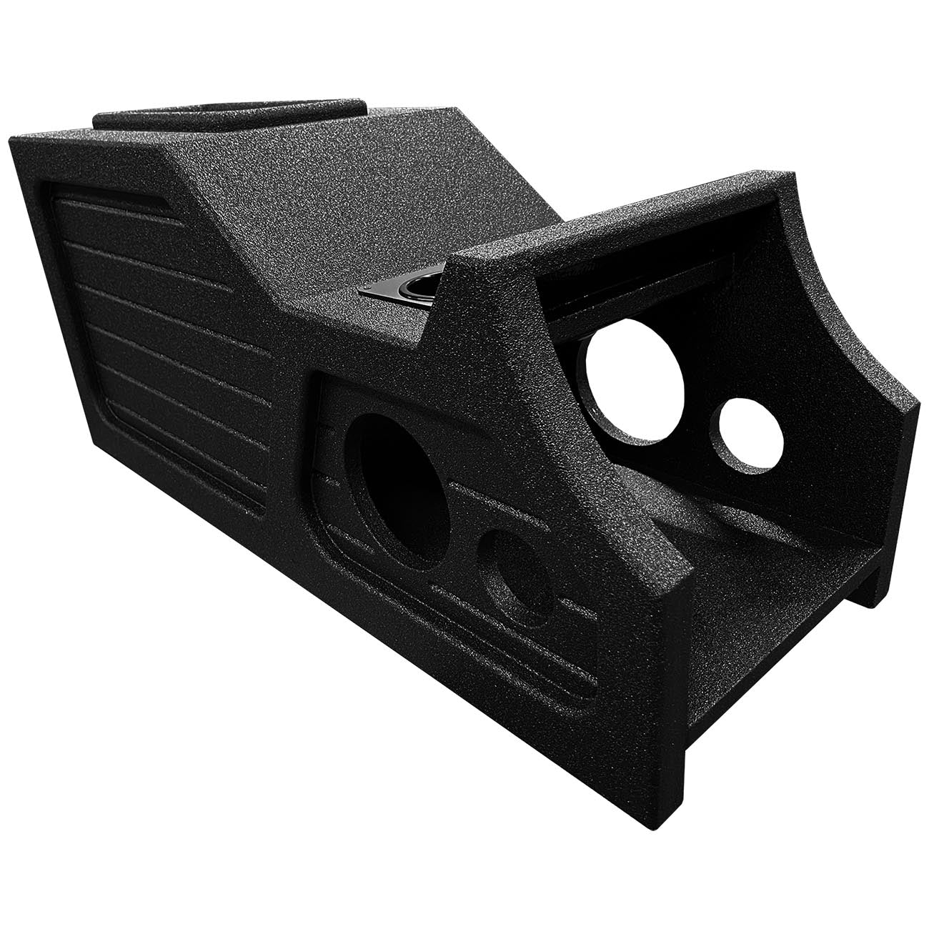 Qpower "qbomb" ‘07 - ‘13 Gmc/chevy Crew Cab Center Console Single 12" Vented Empty Woofer Enclosure