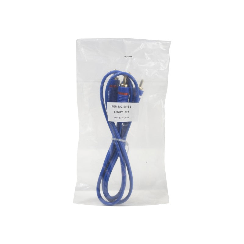 Stinger 3ft Rca Blue Stinger Select