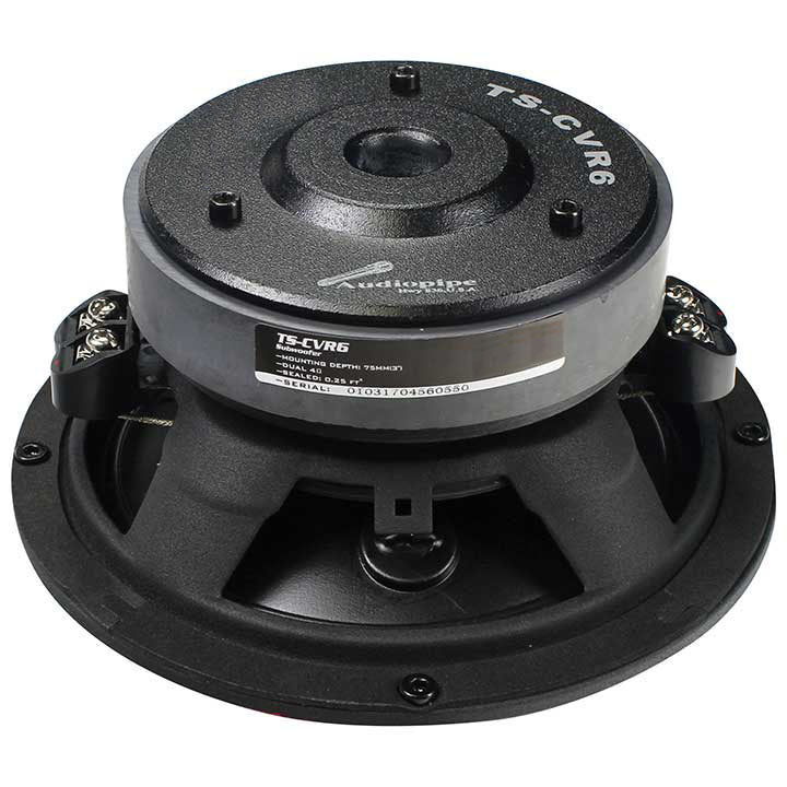 Audiopipe 6" Woofer 150w Max 4 Ohm Dvc Sold Each