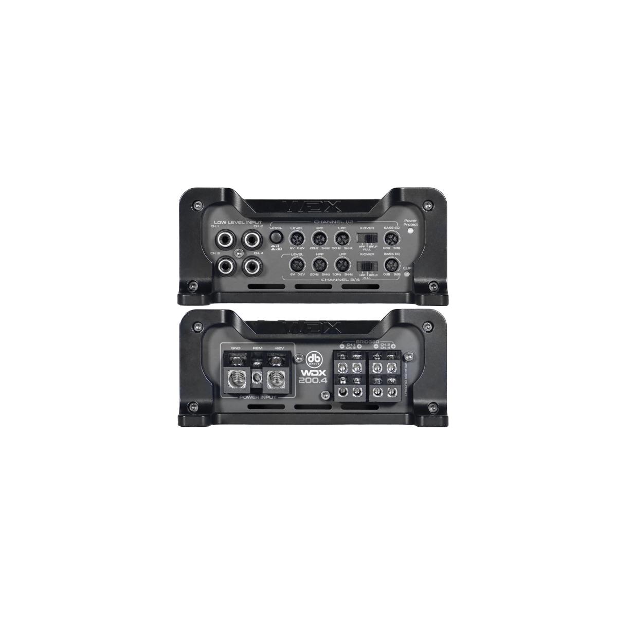 DB DRIVE 1200 WATT 4 CHANNEL AMPLIFIER (WDX200.4)