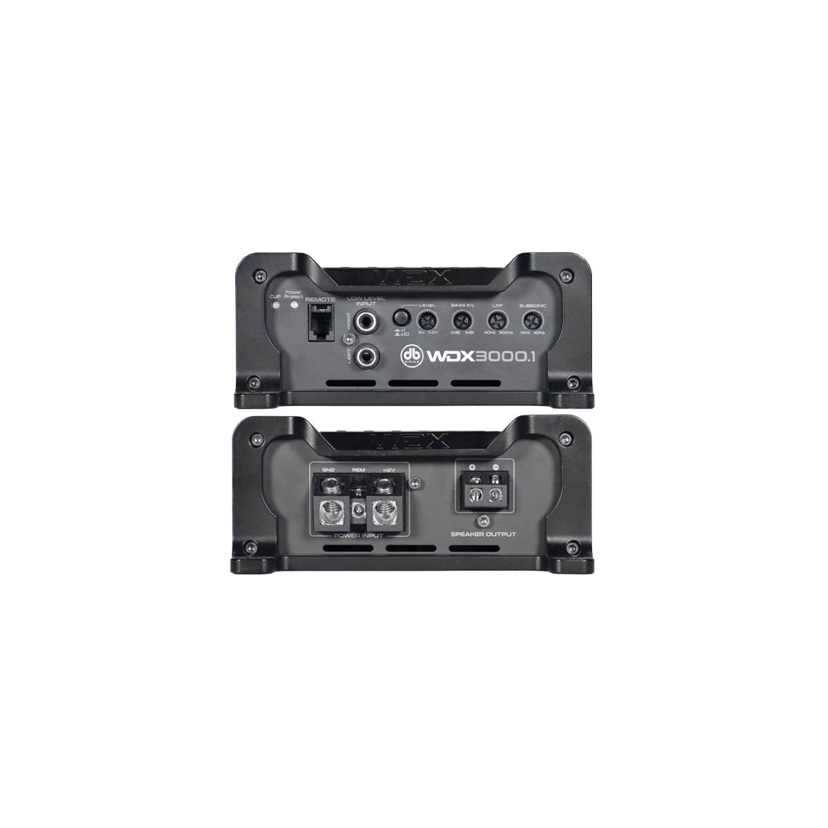 DB DRIVE 3,000 WATT MONO BLOCK AMPLIFIER (WDX3000.1)