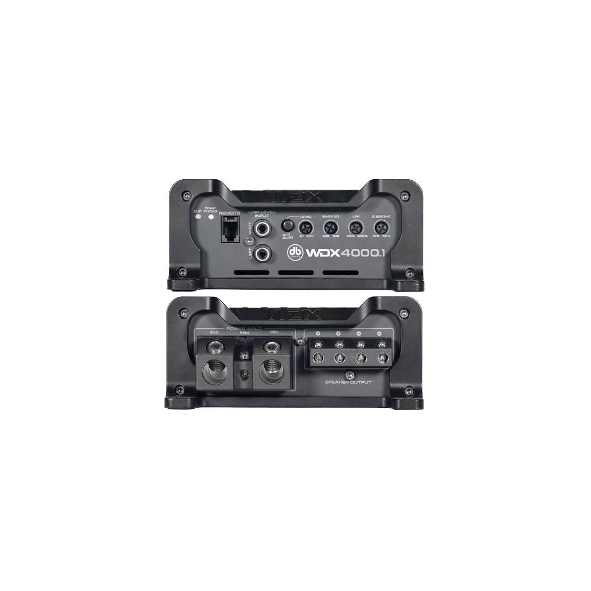 DB DRIVE 4,000 WATT MONO BLOCK AMPLIFIER (WDX4000.1)