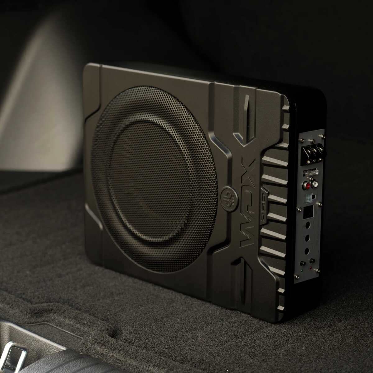 DB DRIVE 1200 WATT COMPACT UNDER SEAT 10" POWERED SUBWOOFER (WDXPRO-AS10)