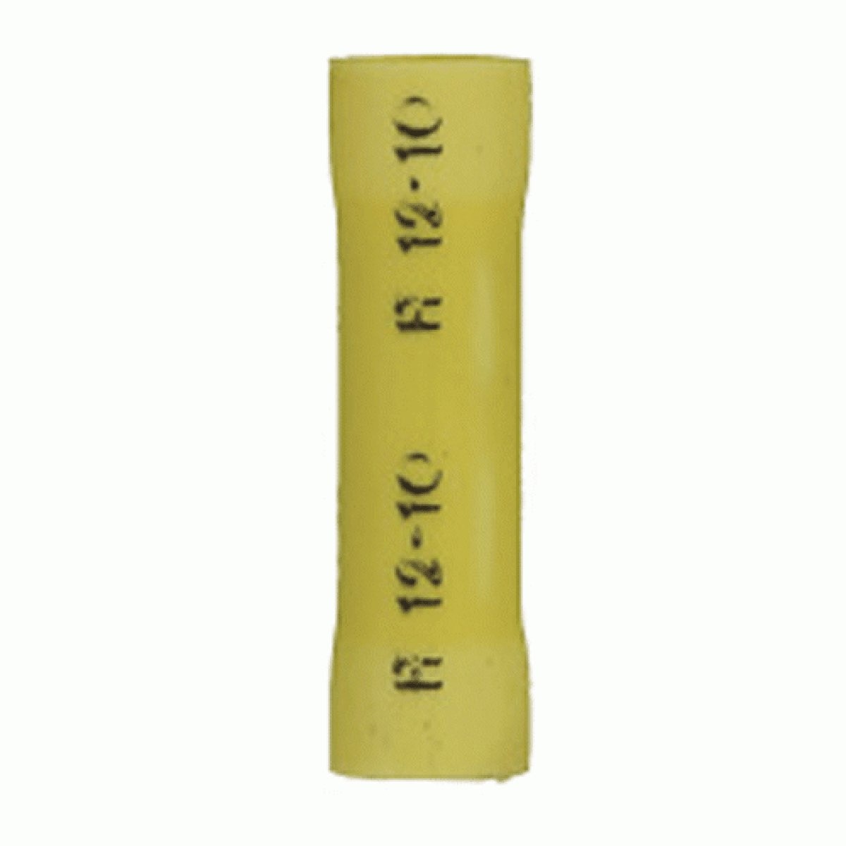 INSTALL BAY VINYL BUTT CONNECTOR 12-10 GAUGE 100 PACK (YVBC)